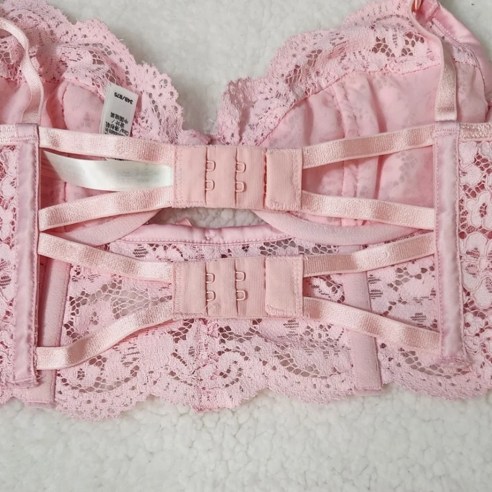 New!For Love and‎ Lemons Creamsicle lace underwire Bra